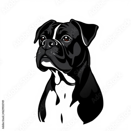 Boxer Dog Animal Icon