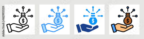Revenue Stream Collection Set Multiple Style