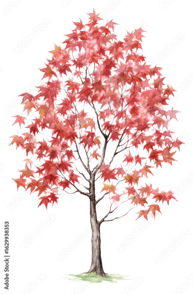 Obraz premium PNG Maple plant tree leaf.