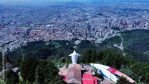 Fotografi Virgen De Guadalupe Sanctuary In Bogota Cundinamarca Colombia