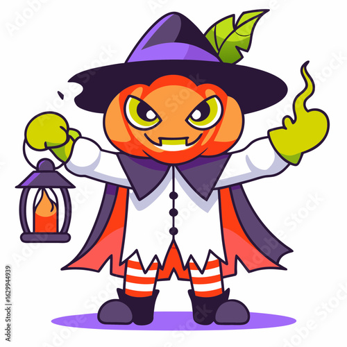 Spirits of Halloween Mascot  illustration 