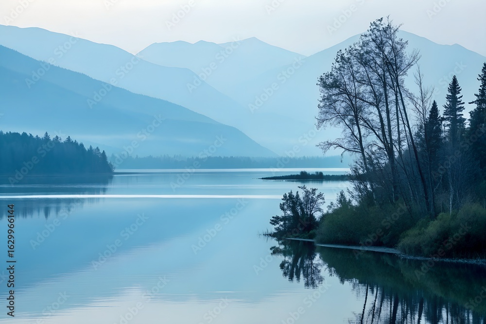 Fototapeta premium lake in the mountains