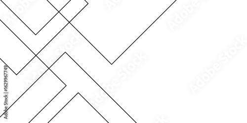 Abstract industrial Design random lines black on white background. Geometric seamless minimalist pattern with straight lines design. luxury black geometric random chaotic rectangle lines. vector. 