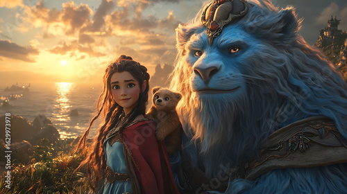 Vibrant Poster for Animated Film