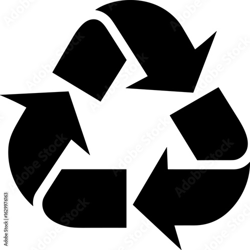 Universal Recycling Symbol: A Potent Emblem of Environmental Stewardship, Sustainability, and Circular Economy Principles for a Greener Future.
