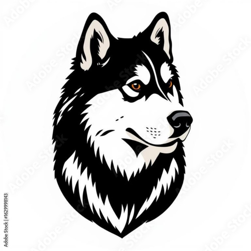 Alaskan Malamute Animal Icon