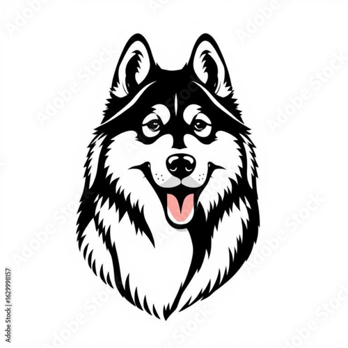 Alaskan Malamute Animal Icon
