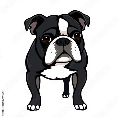 American Pugabull Animal Icon