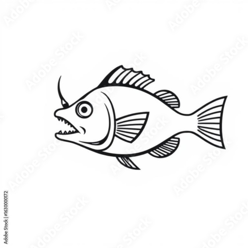Anglerfish Animal Icon