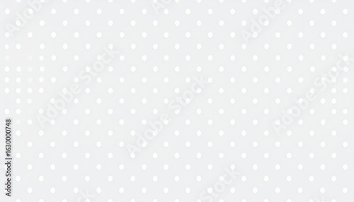 Abstract Geometric Pattern With White Dots On Light Gray Background
