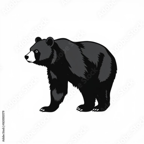 Asian Black Bear Icon