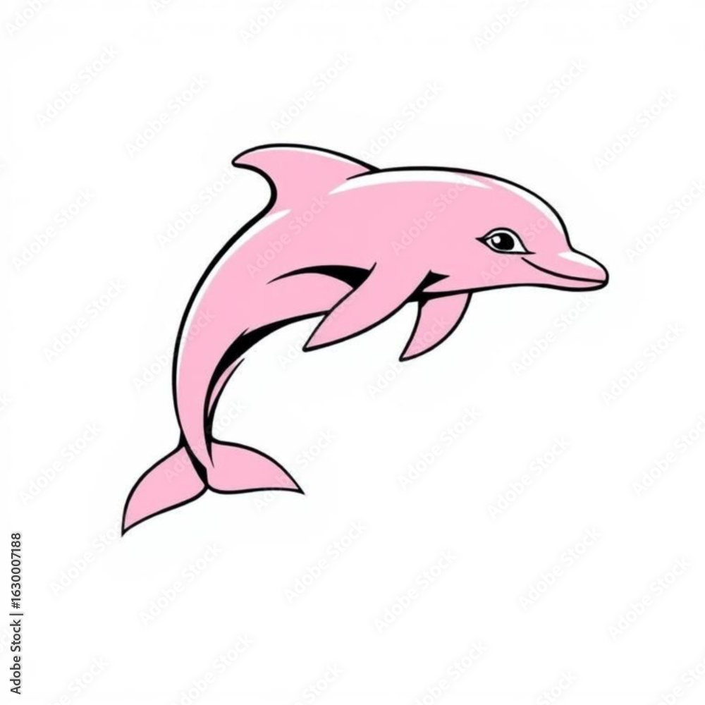 Obraz premium Pink Amazon River Dolphin