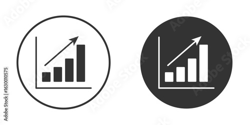 Business performance icon