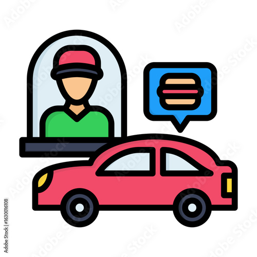 Drive Thru Icon