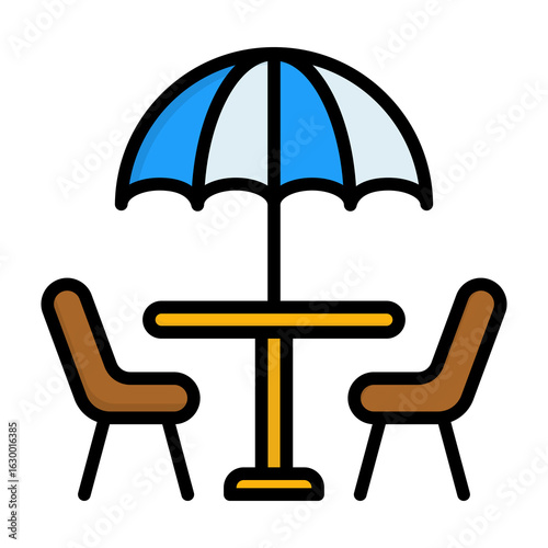 Outdoor Seating Icon