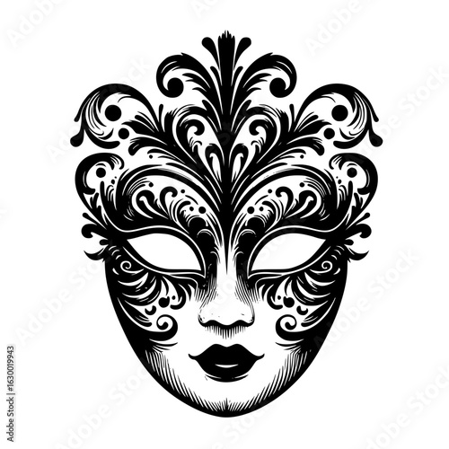venetian carnival mask