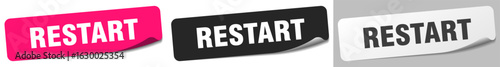 RESTART STICKER