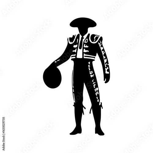 Matador silhouette , Matador vector