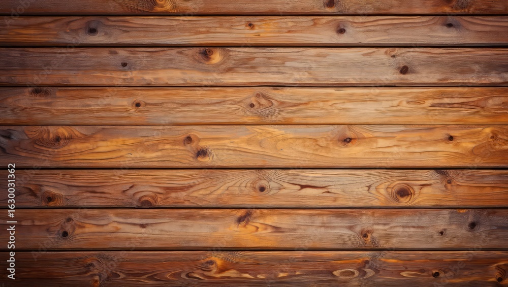 Naklejka premium Weathered Wooden Planks Texture with Knots background