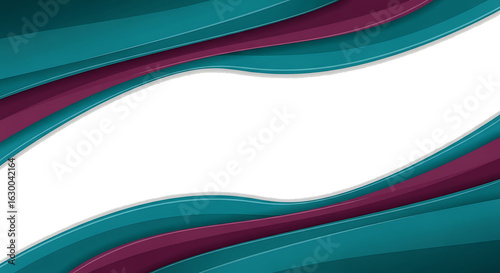 Dynamic Graphic Design Waves, Abstract Shapes, Digital Art, Colorful Background, Creative Space, Contemporary Viewpoint
