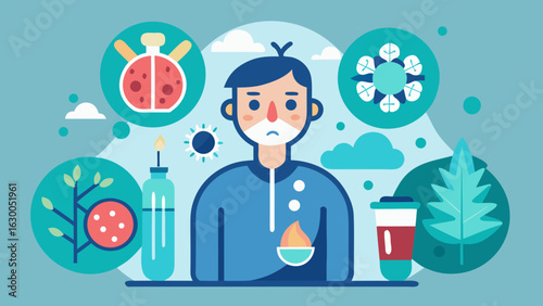 Legionnaires’ Disease Infographic – Symptoms, Causes and Prevention (Vector Illustration)