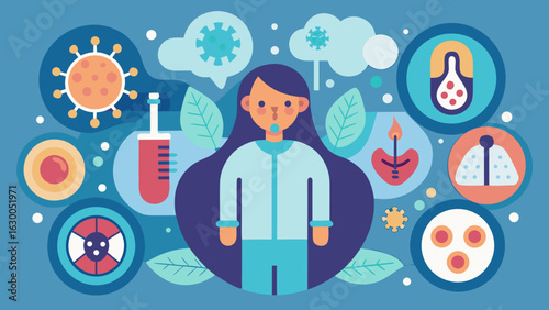 Legionnaires’ Disease Infographic – Symptoms, Causes and Prevention (Vector Illustration)