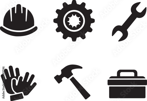 Essential tools for construction work safety and repair