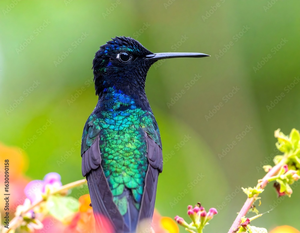 Fototapeta premium Close-up of a hummingbird (2)