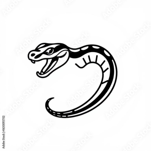 Malayan Krait Animal Icon
