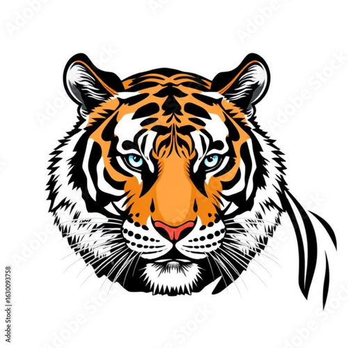 Malayan Tiger Animal Icon