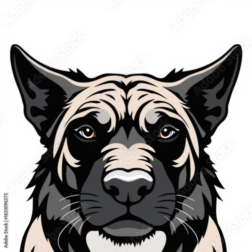 Mastiff Mix Animal Icon