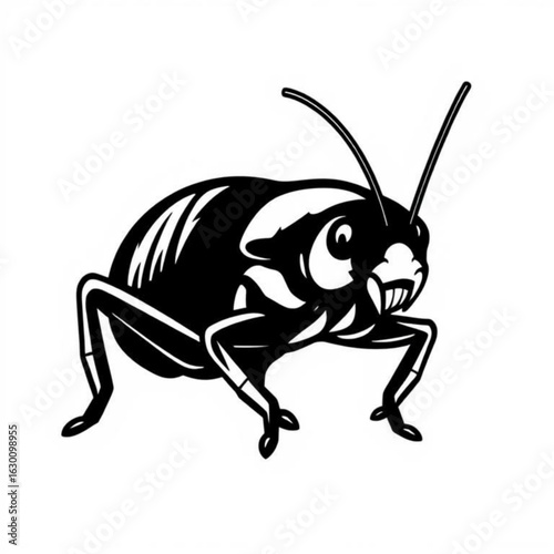 Mole Cricket Animal Icon