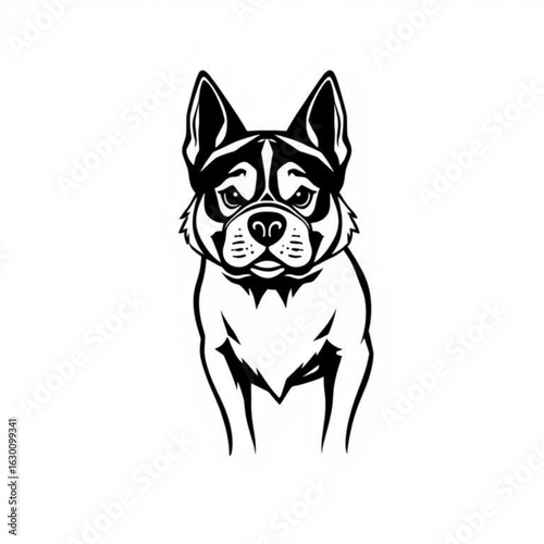Moscow Watchdog Animal Icon