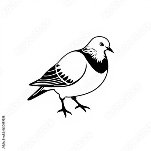Mourning Dove Animal Icon