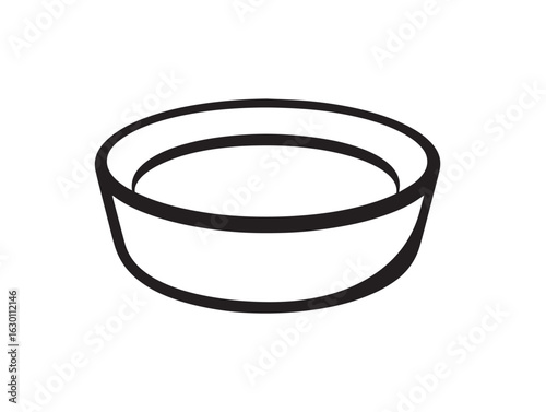 Delicious creme brulee dessert icon in clean vector