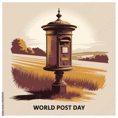 Celebrating global postal services ensuring communication delivery access connection worldwide every single day
