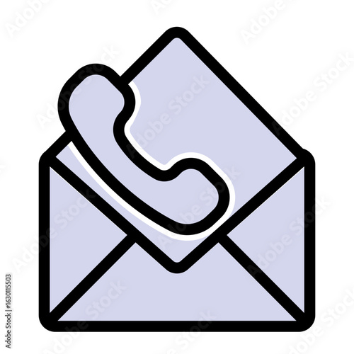 Customer Support Inquiry Icon from Communication Collection (Solid Color Lineal Style)