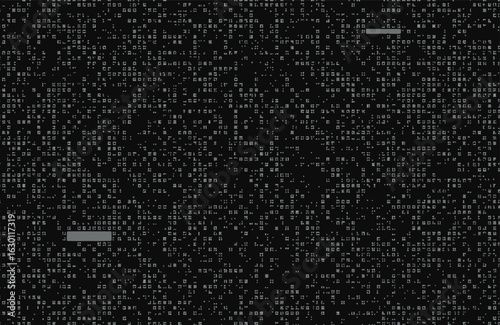 Digital glitch noise static television background with vibrant color stripes and abstract visual video effects perfect for broadcast or digital media