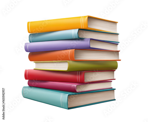 Wallpaper Mural Stack of Books PNG Clipart – Transparent Background Illustration for School, Reading, Education, Library, Kids Projects and Classroom Decor Torontodigital.ca