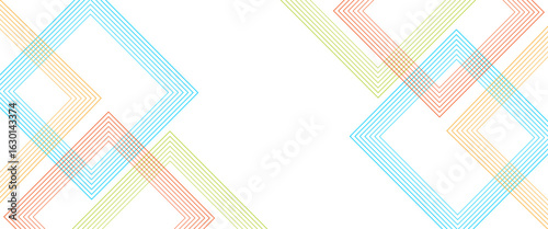 Vector abstract colorful geometric square shape background Design