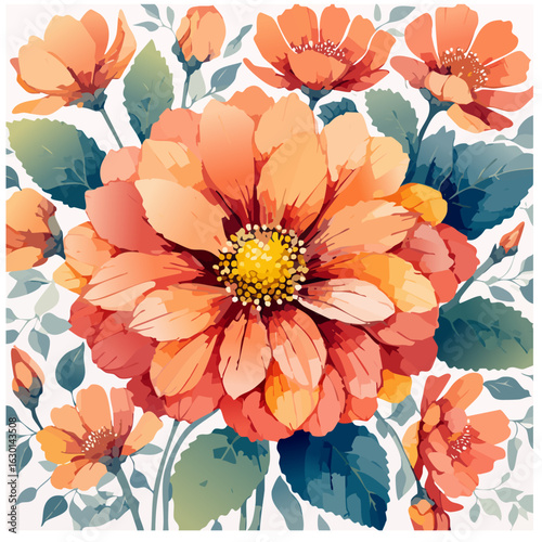 a gerbera flower