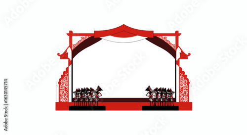 Experience traditional Indonesian culture with a stunning Wayang Kulit shadow puppet show on stage now