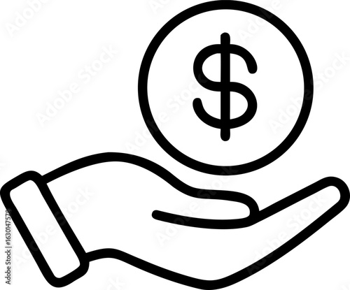 funding source vector icon on white or transparent background. crowdfunding or fundraising icons items Stroke icon collections. Editable Stroke icon collection Outline icon.