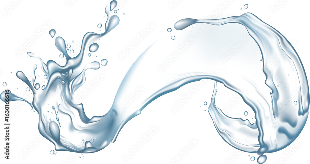 vector illustration of water splash vector illustration of water splash