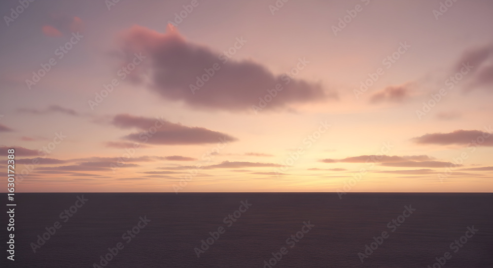 Obraz premium Sunset horizon landscape