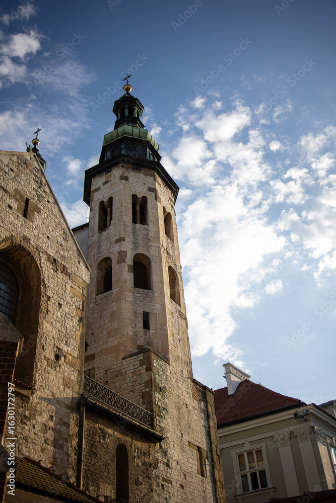 Fototapeta premium Krakow, Poland. Old Town, centre of Europe