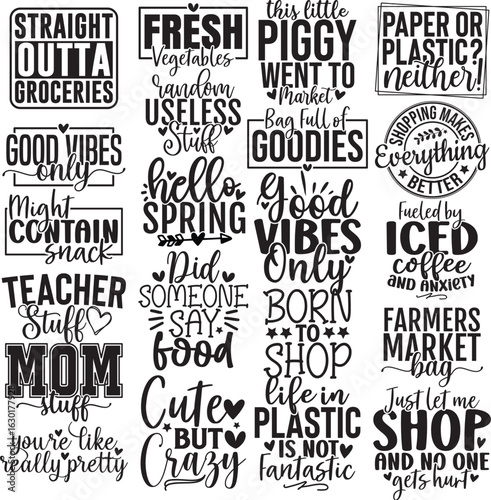 Tote Bag SVG Design Bundle 