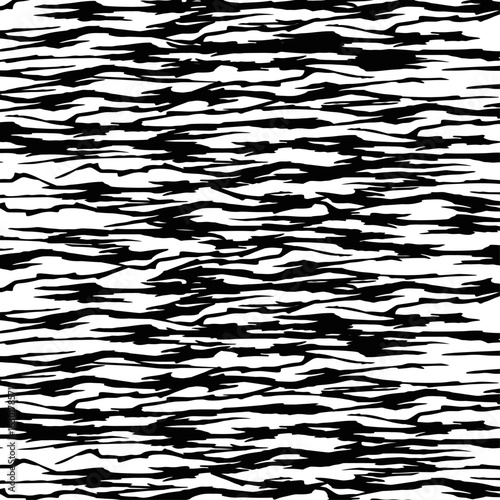 Black Abstract Grunge Lines Pattern for Print or Background