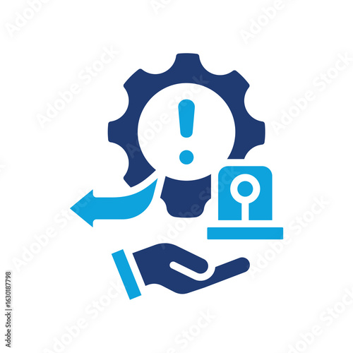 Emergency Response glyph color icon