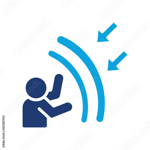 Resilience glyph color icon